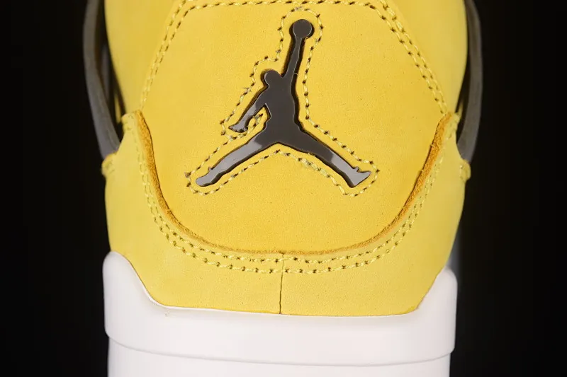 All categories Air Jordan Jordan series basketball shoes Air Jordan 4 foreign trade version Air Jordan 4 Retro "Lightning" AJ4 Joe 4 replica white and yellow electric mother CT8527-700